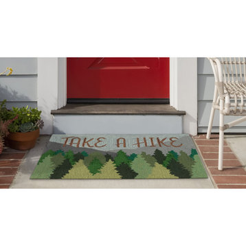 Frontporch Take A Hike Indoor/Outdoor Rug, Forest, 2'6x4'