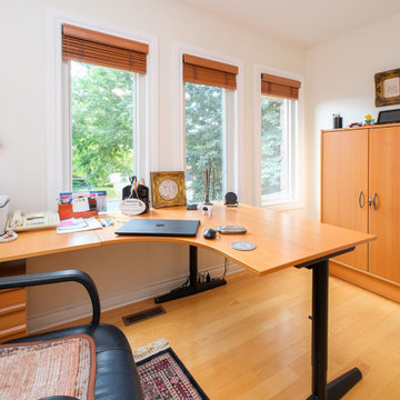 New Windows in Spectacular Home Office - Renewal by Andersen Greater Toronto & O