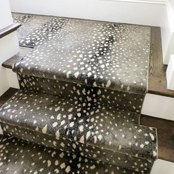 Brown Deerfield Custom Stair Runner