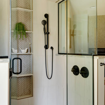 Indulgent Bathroom Remodel | Mahtomedi, MN | White Birch Design