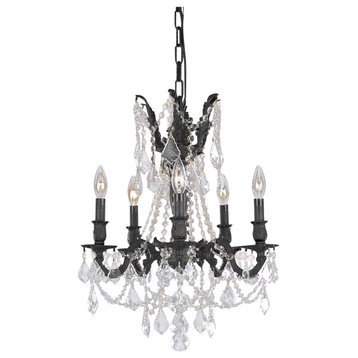 9205 Rosalia Collection Hanging Fixture, Clear, Royal Cut