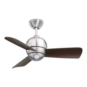 Brushed Steel Finish Emerson Ceiling Fans Cf804sbs Snugger Low