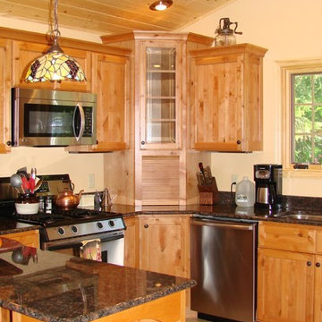 KNOTTY ALDER CABINETS