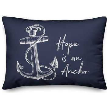 Hope Anchor 14x20 Indoor / Outdoor Pillow