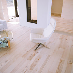 Bleached Southern Pecan hardwood flooring. - Wood Flooring