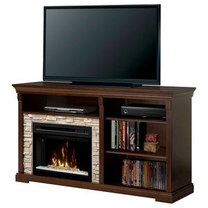 Real Flame Churchill Electric Corner Fireplace Traditional