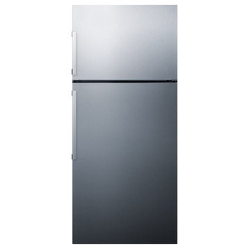 Summit FF1512 28"W 12.6 Cu. Ft. Capacity Energy Star Certified - Stainless