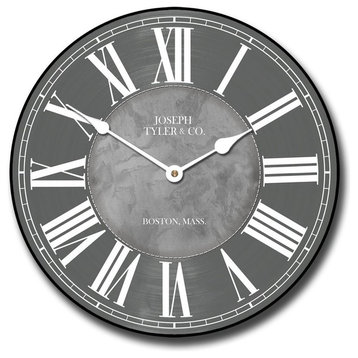 Waterferd Grey Clock, 18"