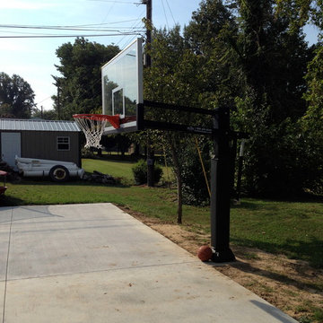 Rob D's Pro Dunk Platinum Basketball System on a 44x28 in Vincennes, IN