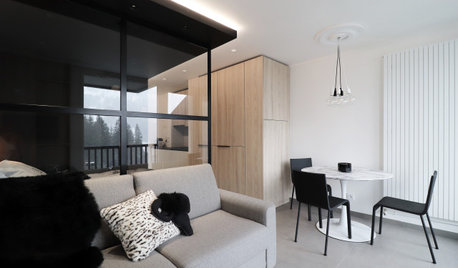 Avant/Après : 27 m2 au pied des pistes alpines idéalement rénovés