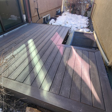 Floating Side-Yard Deck Installation