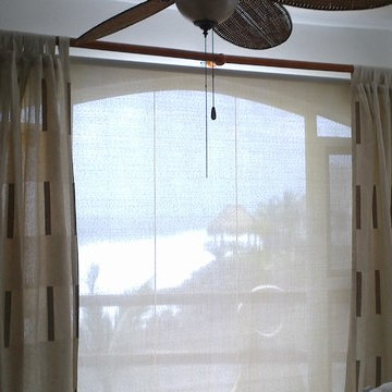 cortinas de casa de playa