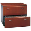 36 in. Lateral File Cabinet in Hansen Cherry and Galaxy