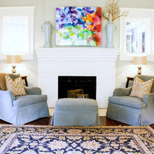 Stone Point Fireplace
