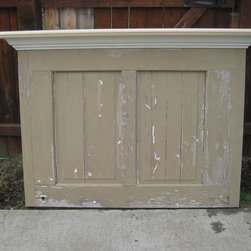 Headboards made from old doors - Headboards
