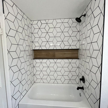 Contemporary Guest Bath Remodel in Phoenix