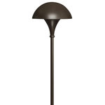 Hinkley - Hinkley 56000BZ Mushroom Path Light 120v, Dark Bronze, Light Bronze - Hinkley Path Lights add impeccable style and safety to walkways and outdoor living environments to create sophisticated curb appeal.