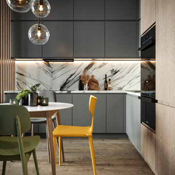 Vibrant Harmony in a Modern Apartment