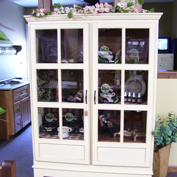 Double Door Disply Cabinet