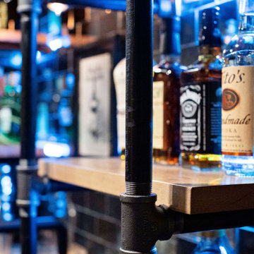 Steampunk inspired bar