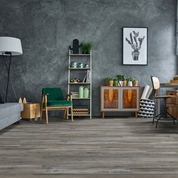 Modern Living Space- Glenridge Coastal Mix 6X48 Luxury Vinyl Tile