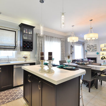 OPEN CONCEPT LIVING WITH SENSE OF STYLE