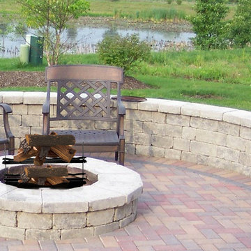 Stepflame with Outdoor Fireplaces & Fire Pits