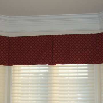 Inverted Box Pleat Close up