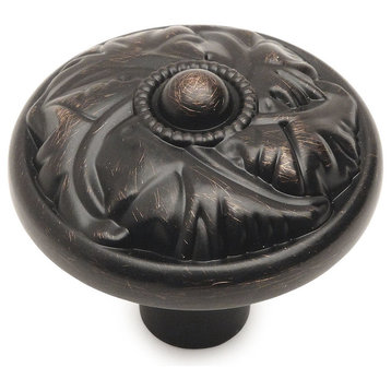 Cosmas 10559ORB Oil Rubbed Bronze Round Decorative Cabinet Knob