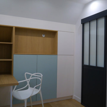 Rénovation 2 chambres de service - Optimiser l’espace.Tout d’un Grand!
