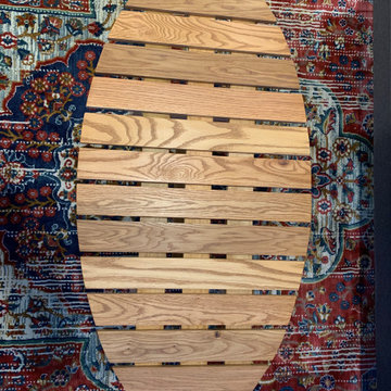 Oak Slat Coffee Table