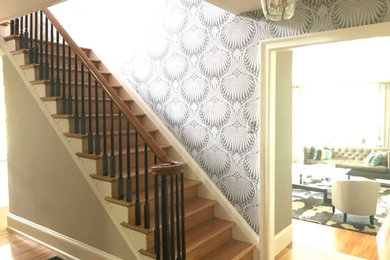 Staircase - contemporary staircase idea in Philadelphia