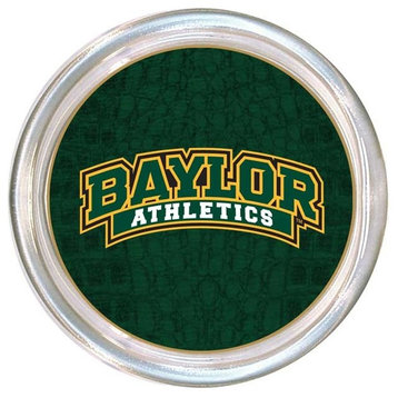 C3107-Baylor Athletics on Green Crock Coaster