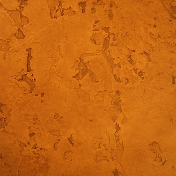 Olde English Aged Plaster Finish throughout an entire Lower Level in Virginia