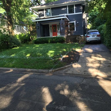 Residential Landscaping with Driveway
