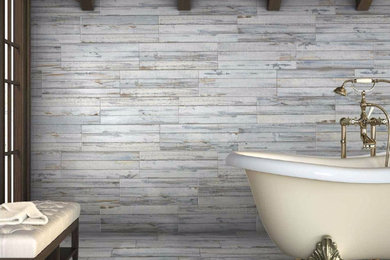 Example of a trendy bathroom design in Minneapolis