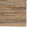 Jaipur Living Canterbury Natural Solid Beige/Blue Area Rug, 8'x10'