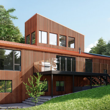 Modern Custom Home | Mosier, OR
