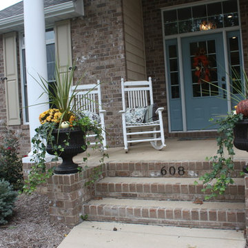 Welcoming front entrance