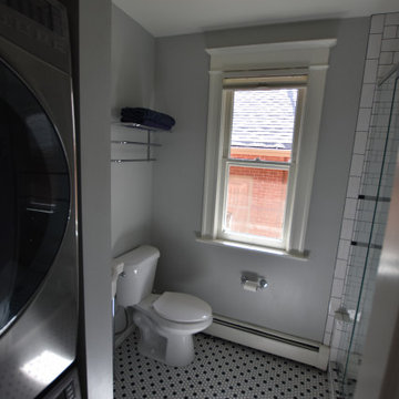 Transitional Kitchen, Master and Guest Bath Update in Historical Denver Square