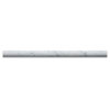 Carrara Marble 3/4X12 Honed Bullnose Pencil Liner Trim, Box of 5 Ln. Ft.