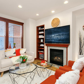 Modern-Contemporary Townhouse on Capitol Hill