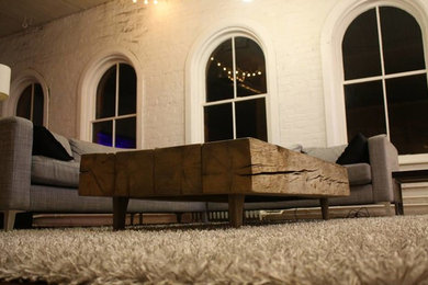 Urban living room photo in Other