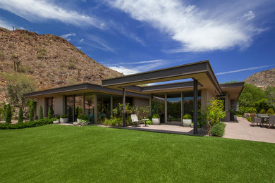 Example of a trendy exterior home design in Phoenix