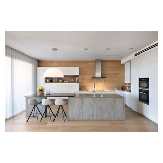 Image showcasing Penthouse on the see - Contemporary - Kitchen - by ReMa architects | Houzz