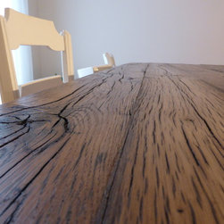 Oud eiken eettafel - Products