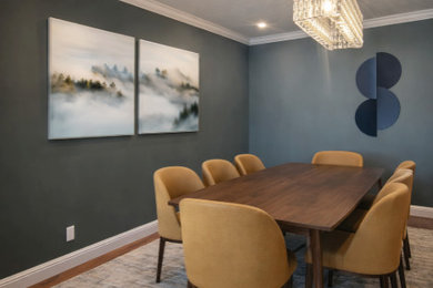 Dining room - contemporary dining room idea in San Francisco
