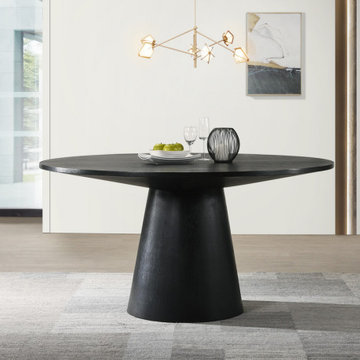 asper 47" Contemporary Round Dining Table