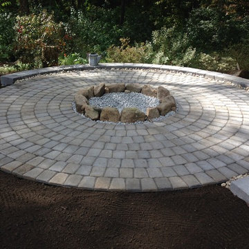 (After) Acton, MA Fire Pit and Patio