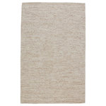 Jaipur Living - Jaipur Living Merrow Handmade Solid Beige/Cream Area Rug 8'X10' - The handwoven Sorrel collection presents an assortment of natural designs, softened with luxe viscose and wool. The Merrow area rug features a beautiful weave that combines jute with viscose and wool blend for an intriguing accent piece. This globally inspired area rug fits perfectly in low traffic areas of the home, such as bedrooms, dining areas, formal living rooms, and sitting rooms.